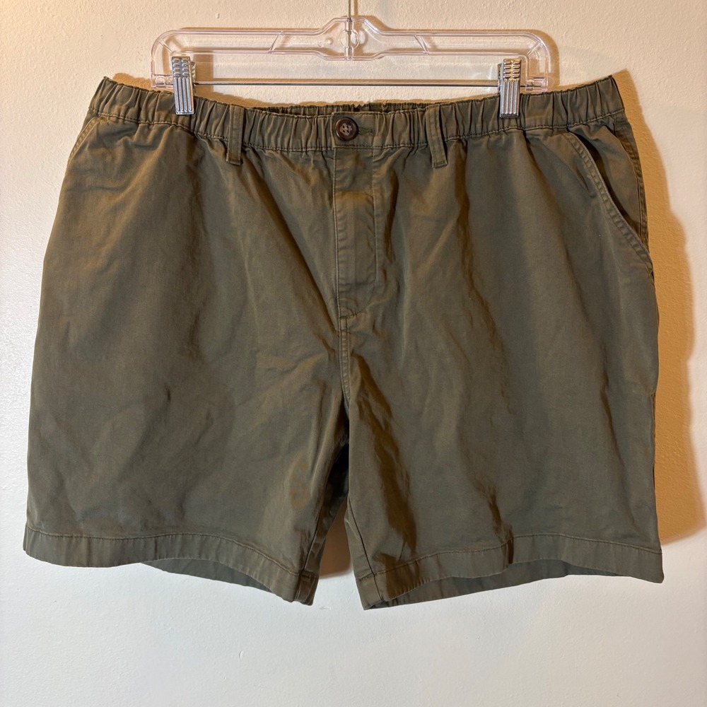 Chubbies Originals "Sky's Out Thighs Out" Shorts Mens XXL Olive Elastic Waist